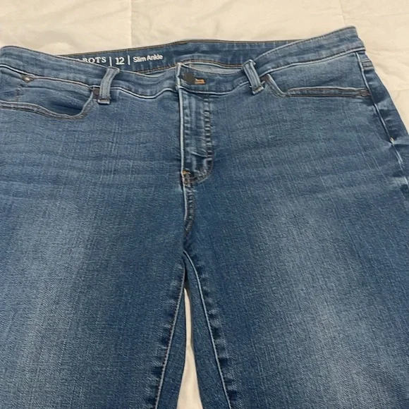 Talbots “Flawless” Slim Ankle Jeans - Sz 12 - EUC - Picture 5 of 9
